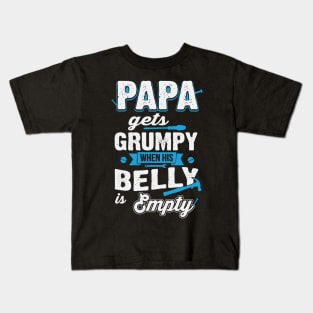 Hungry Papa's Mood Kids T-Shirt